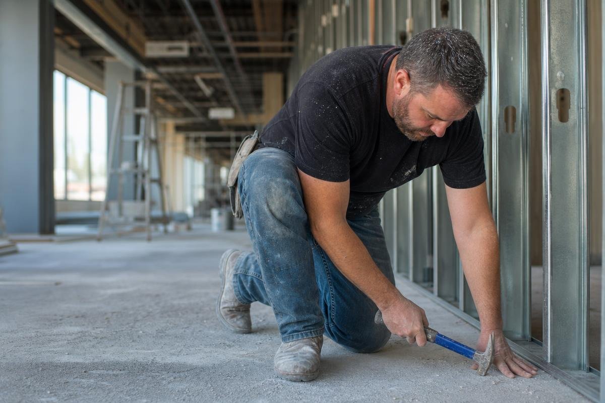 Tenant improvement contractor working on a commercial space in Monument, CO