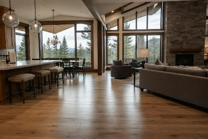 best wood species hardwood flooring options for Colorado Springs custom homes